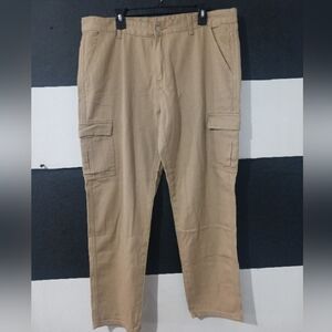 NEW Manfinity Men Khaki Nude Cargo Pants